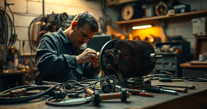 Rebobinamento de Motores: Como Garantir a Durabilidade e Eficiência do Seu Equipamento