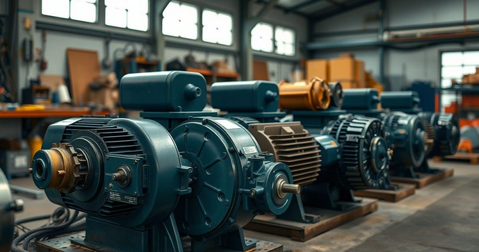 Motores elétricos recondicionados são a solução econômica e sustentável para sua indústria